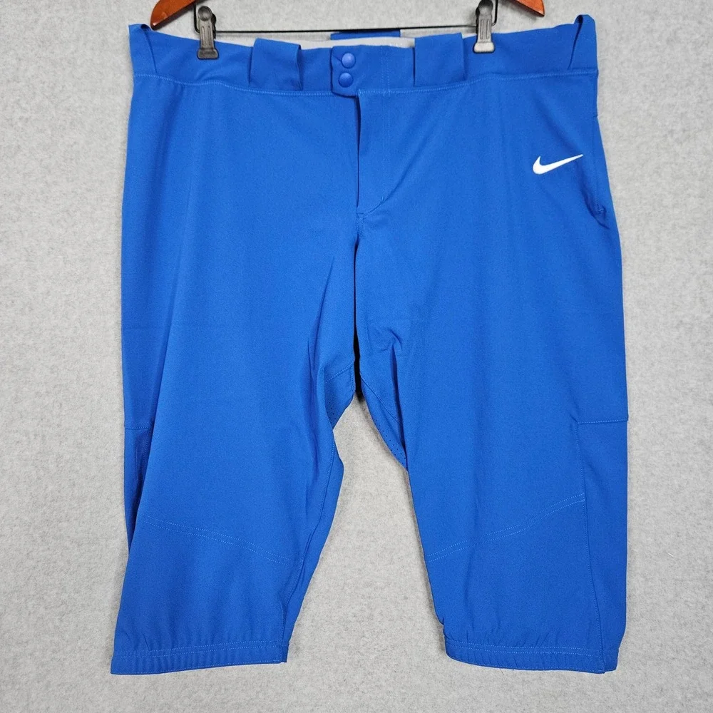 Nike Vapor Prime Womens Sz XXL Blue Softball Pants 3/4 CD8185-493‎ New